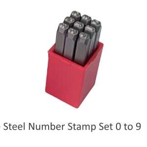 Air Stamping Tool 9 pc set